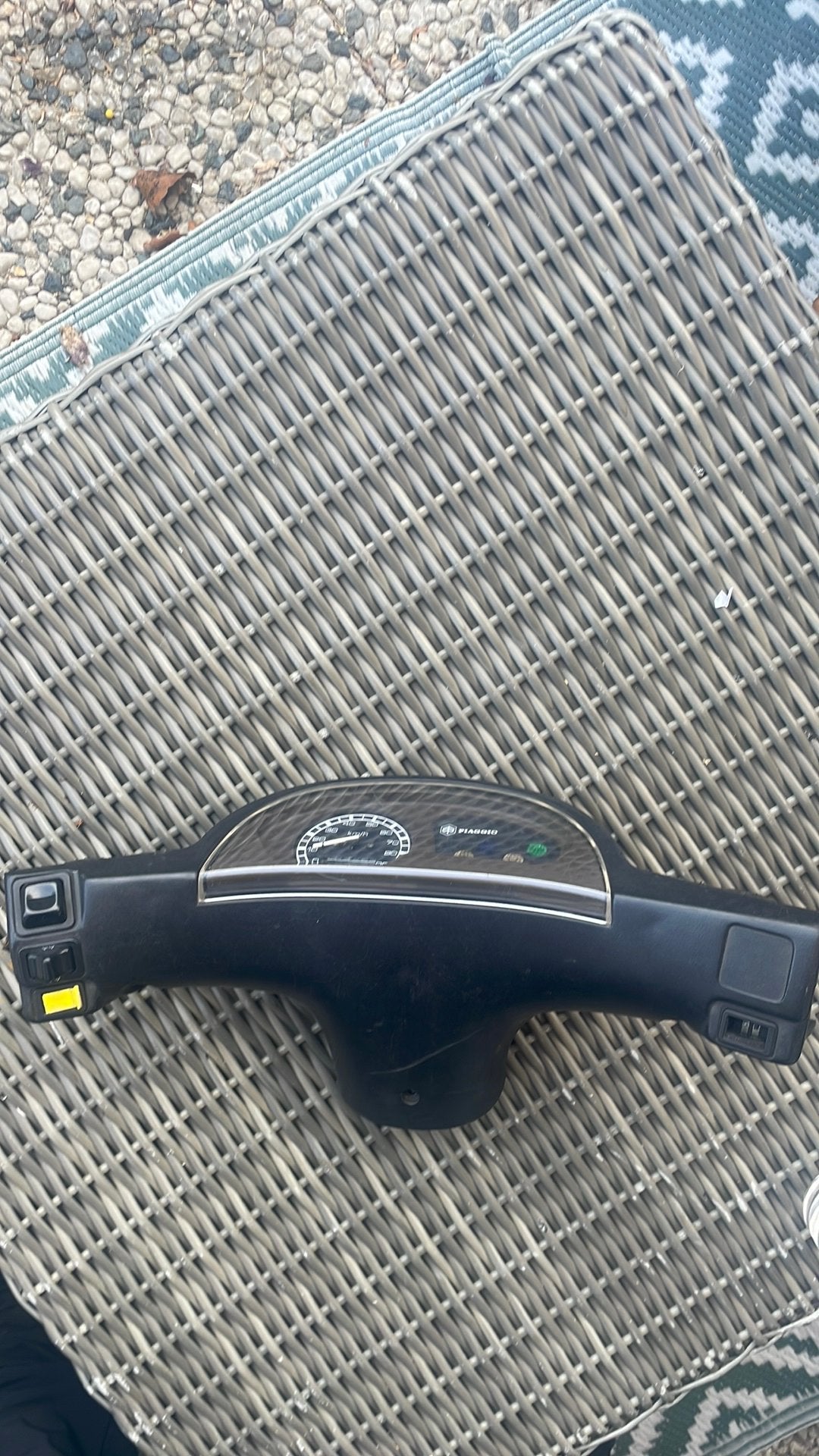 Piaggio Zip type 2/3 binnen stuurkap met teller, Ophalen of Verzenden, Gebruikt, Kap, Piaggio