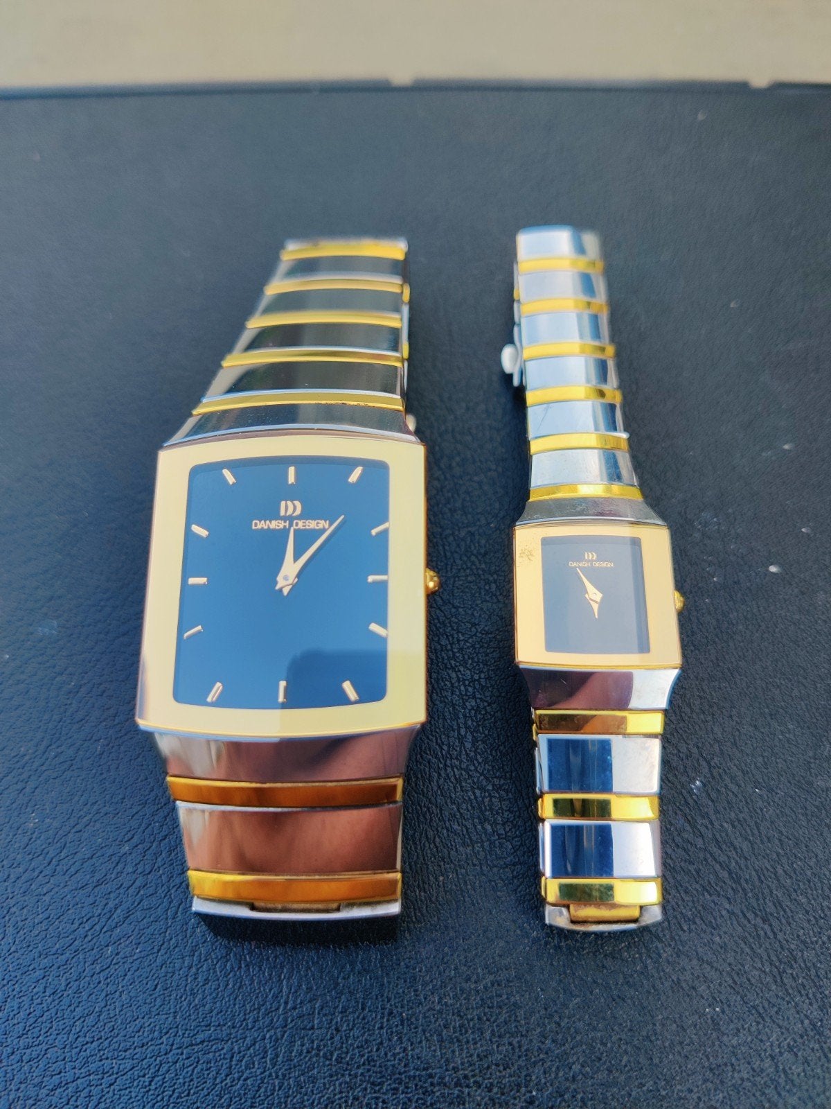 Danish Design - horloge set (m/v), Overige merken, Staal, Staal, Polshorloge