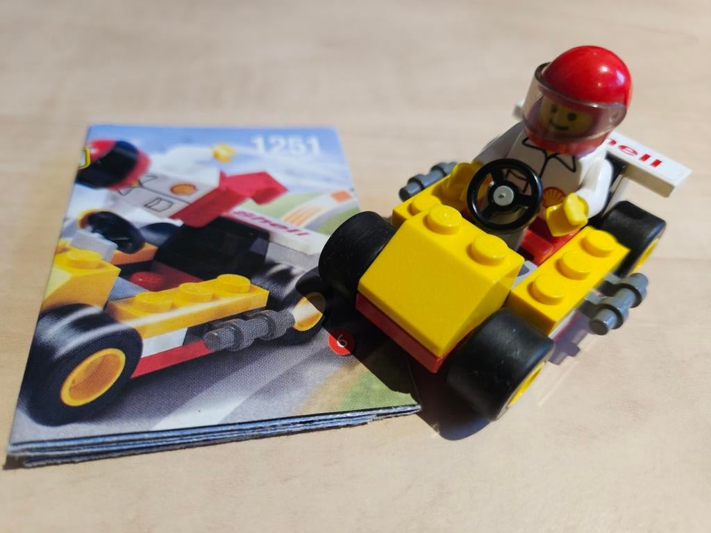 Lego 1251 racewagen, Ophalen of Verzenden