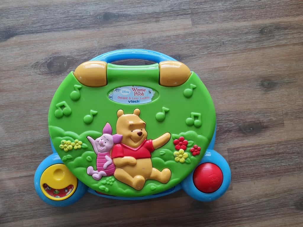 Vtech Winnie the Pooh laptop, Kinderen en Baby's, Speelgoed | Vtech, Ophalen, 6 maanden tot 2 jaar