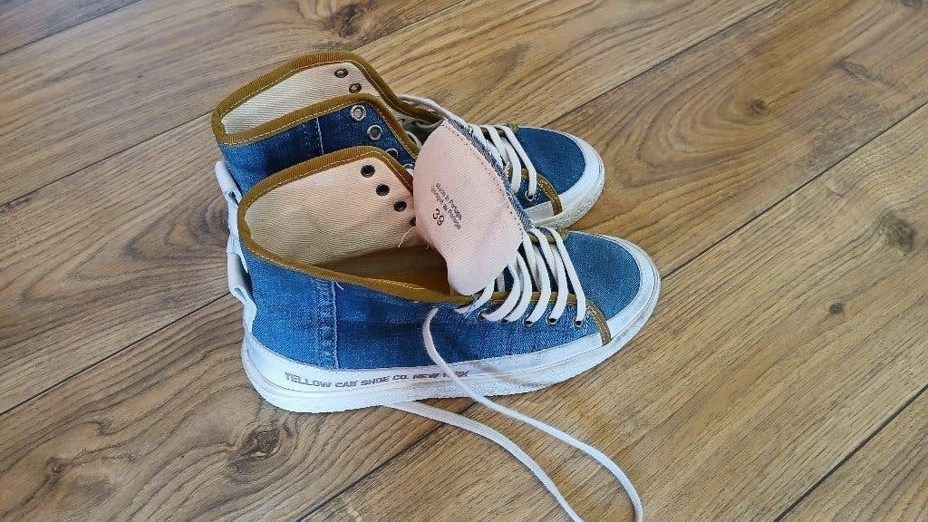 Yellow Cab Sneakers Jeans blauw maat 39, Blauw, Nieuw, Ophalen of Verzenden, Sneakers of Gympen