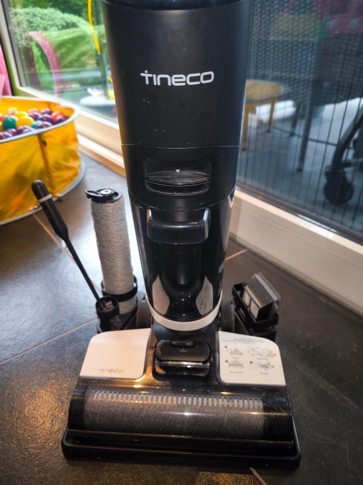 Tineco Floor One S3 Nat- en Droogzuiger met clean solution, Overige merken, Draadloos, Ophalen of Verzenden, Zo goed als nieuw