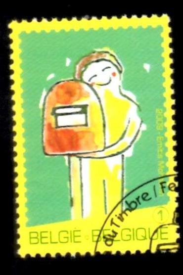 België OBP-nr 3886, Postzegels en Munten, Ophalen of Verzenden, Gestempeld