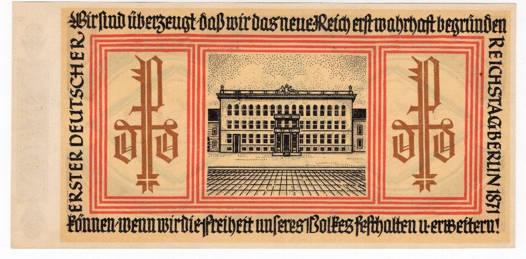 Duitsland Notgeld Duitse Democrtatische partij 200 Mark, Verzenden, Duitsland
