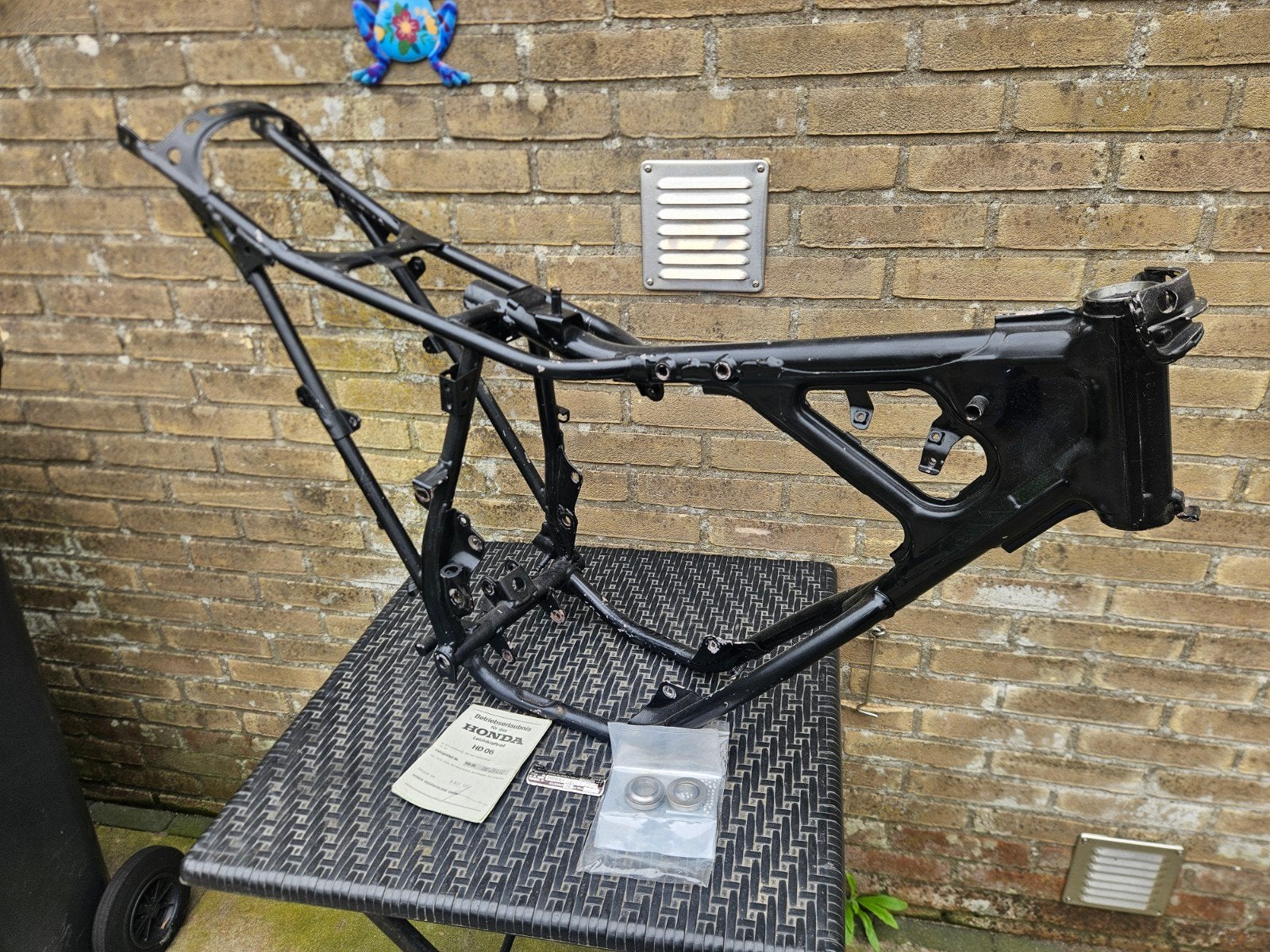 Honda MTX 80 OT frame HD06, Ophalen, Gebruikt, Frame, Honda mt mtx mb mtx mb mbx nsr ns1