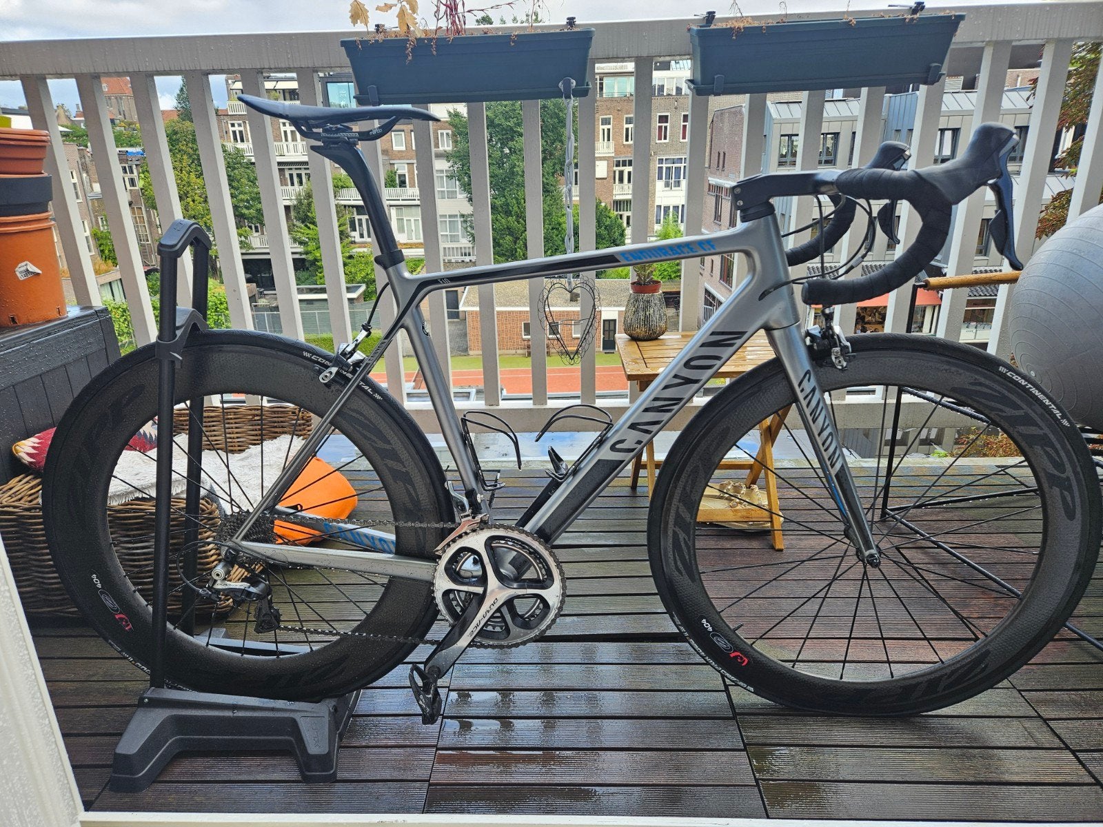 Canyon Endurace racefiets met Zipp 404 wielen, Ophalen, Carbon, Meer dan 20 versnellingen, Overige merken