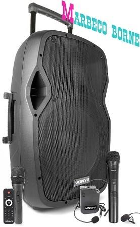 Mobiele luidspreker, Speaker, UHF Micro, Bodypack, AP1500PA, Audio, Tv en Foto, Luidsprekers, Overige merken, Vonyx, Overige typen