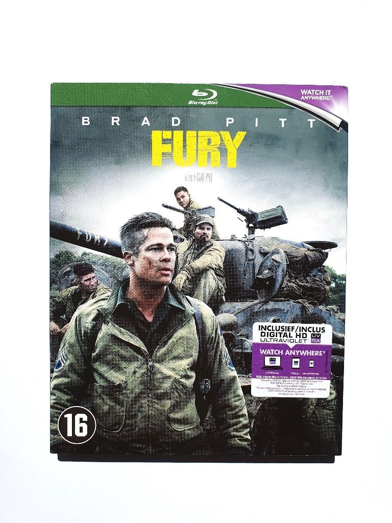 Fury - Slipcover (Mastered in 4K), Ophalen of Verzenden, Zo goed als nieuw, Actie