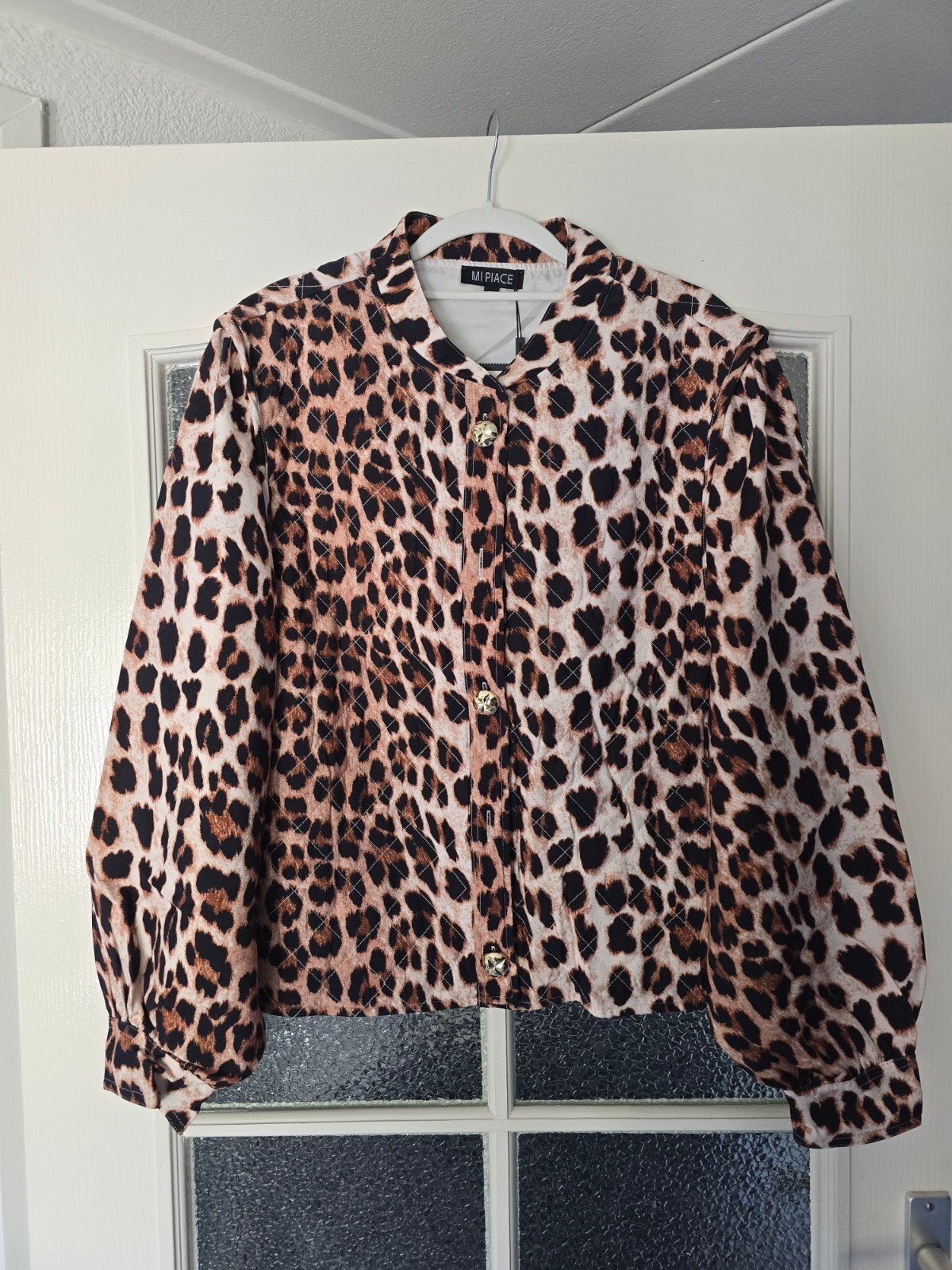 nieuw mi piace bomber leopard xl, Ophalen of Verzenden, Nieuw, Maat 46/48 (XL) of groter, Bruin