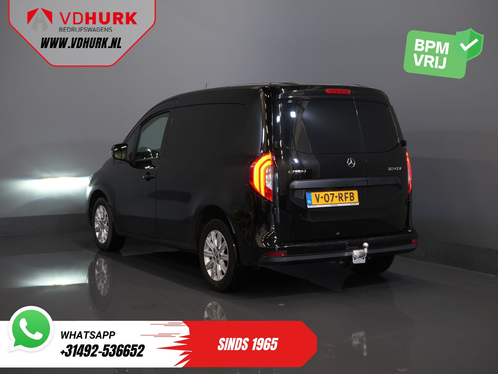 Mercedes-Benz Citan 112 CDI Aut. LED/ Stoelverw/ CarPlay/ Na, Auto's, Stof, Gebruikt, 4 cilinders, 1618 kg