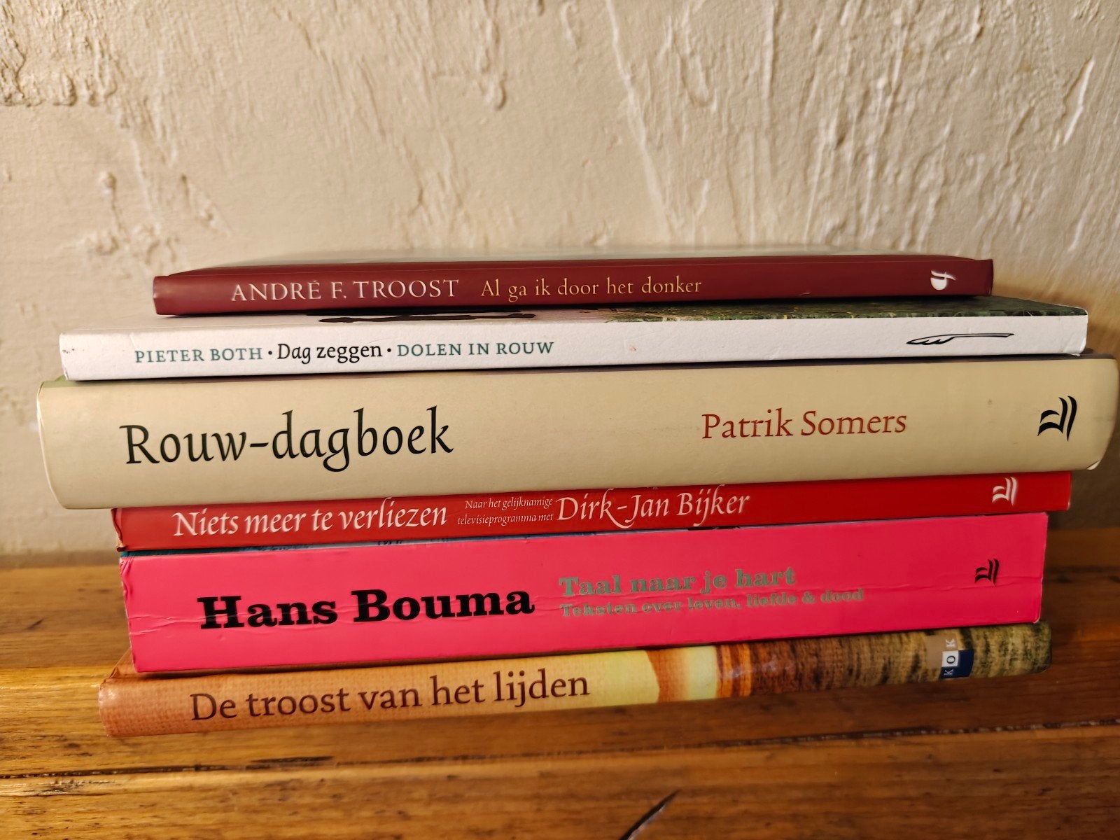 6 Boeken over rouw, pijn en verdriet., Ophalen of Verzenden