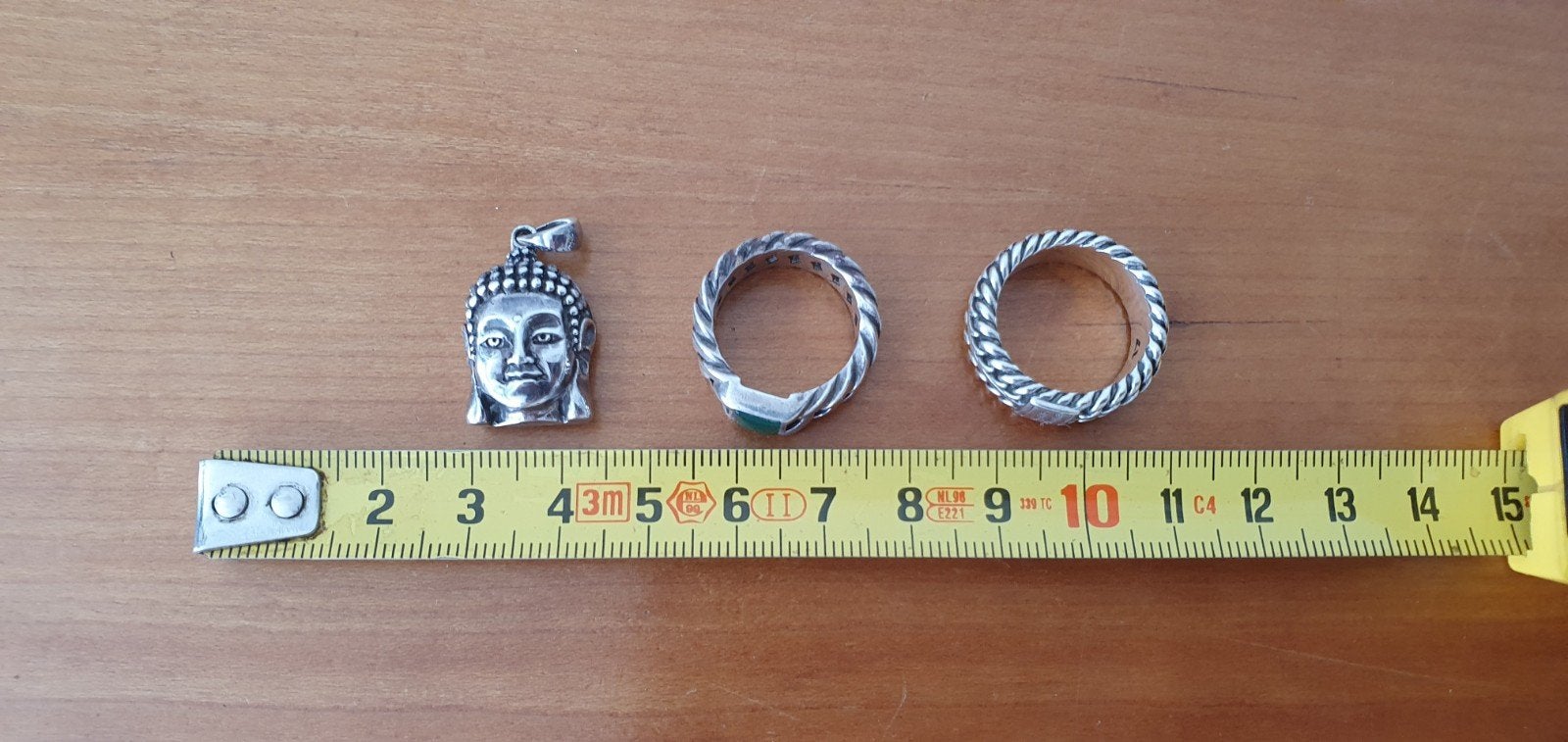 Buddha to Buddha ringen en hanger, Ophalen of Verzenden