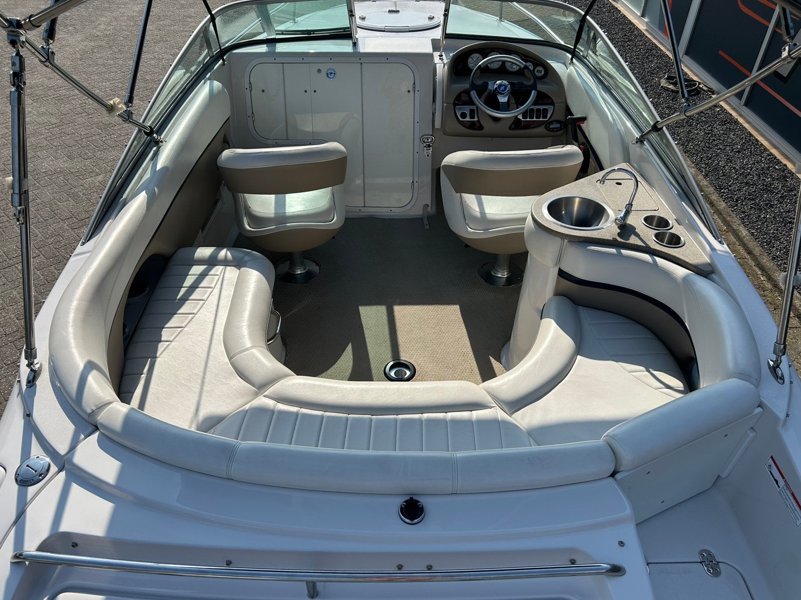 Four Winns 215 Sundowner, Watersport en Boten, Ophalen, Overige merken, Gebruikt, Binnenboordmotor