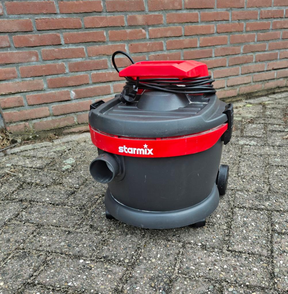 Starmix AS 1220 Bouwstofzuiger, Stofzak, Overige merken, Ophalen of Verzenden, Zo goed als nieuw