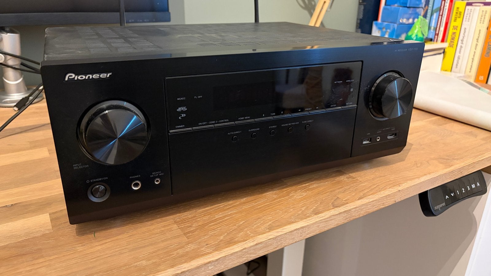 Pioneer VSX-1131 AV Receiver (let op mankement), Audio, Tv en Foto, Ophalen of Verzenden, Zo goed als nieuw, Pioneer, 120 watt of meer