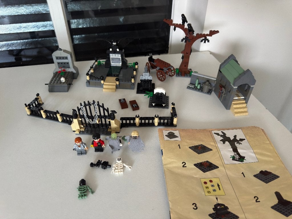 2005 LEGO Harry Potter Graveyard Duel 4766, Gebruikt, Lego, Harry Potter, Ophalen of Verzenden