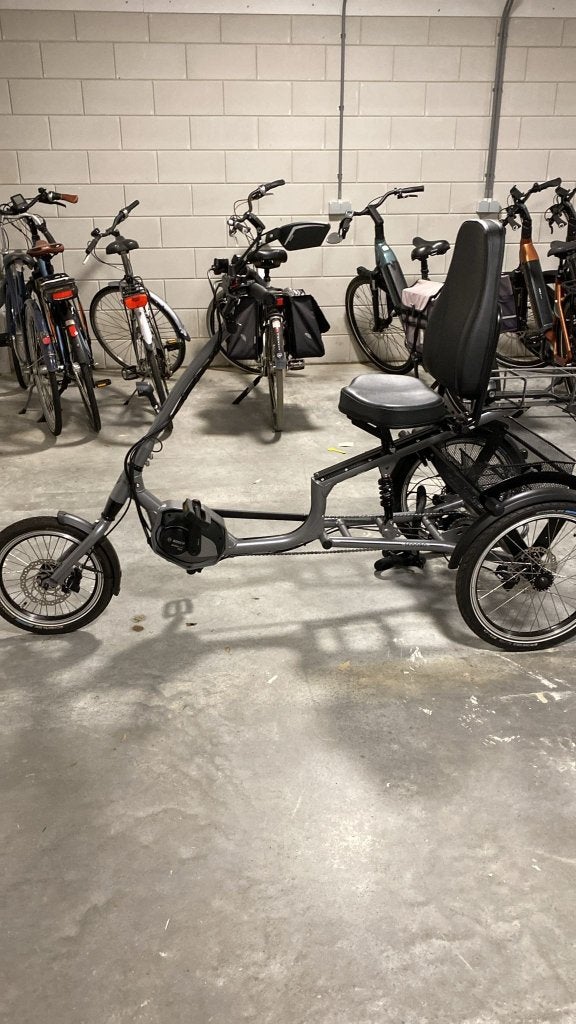 elektrische driewiel fiets Pfautec Scoobo Nieuwstaat, Ophalen, Zo goed als nieuw, Schijfrem, Pfautec Scoobo