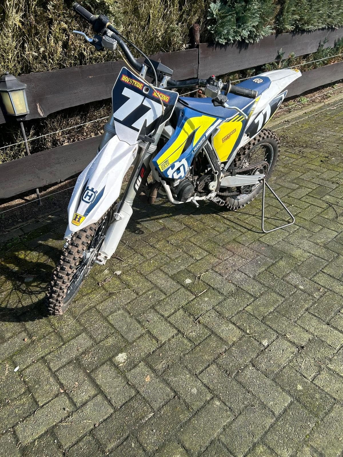 husqvarna crossmotor 85cc grote wielen, Ophalen, Overige merken, 85 cc, Gebruikt