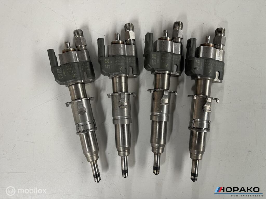 Injector BMW 1 3 5 serie N43 N53 | 4x index 01, Gebruikt, Ophalen of Verzenden, BMW, BMW