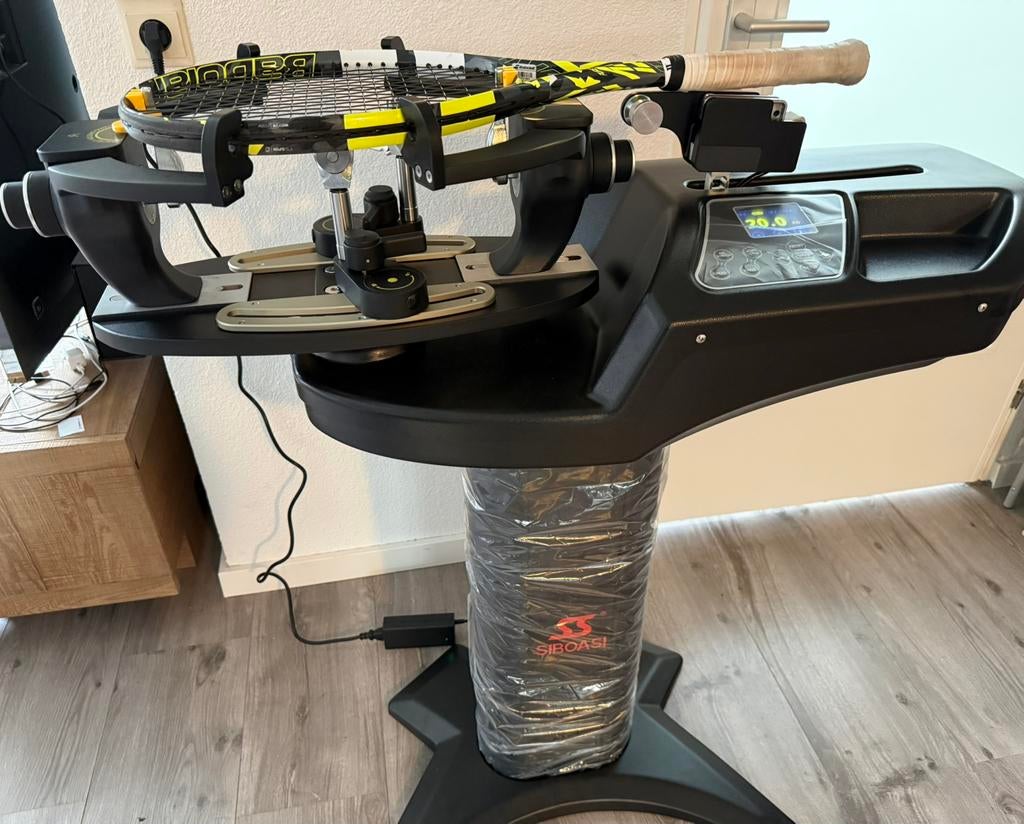 Professionele Bespanmachine Elektrisch., Sport en Fitness, Tennis, Ophalen, Nieuw, Overige typen, Overige merken