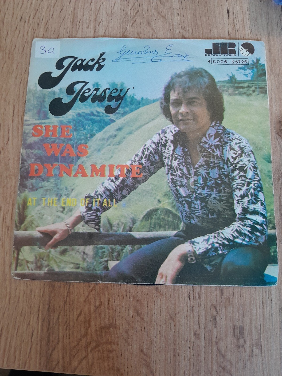 Jack jersey 7inch she was dynamite, Ophalen of Verzenden, Zo goed als nieuw, Pop
