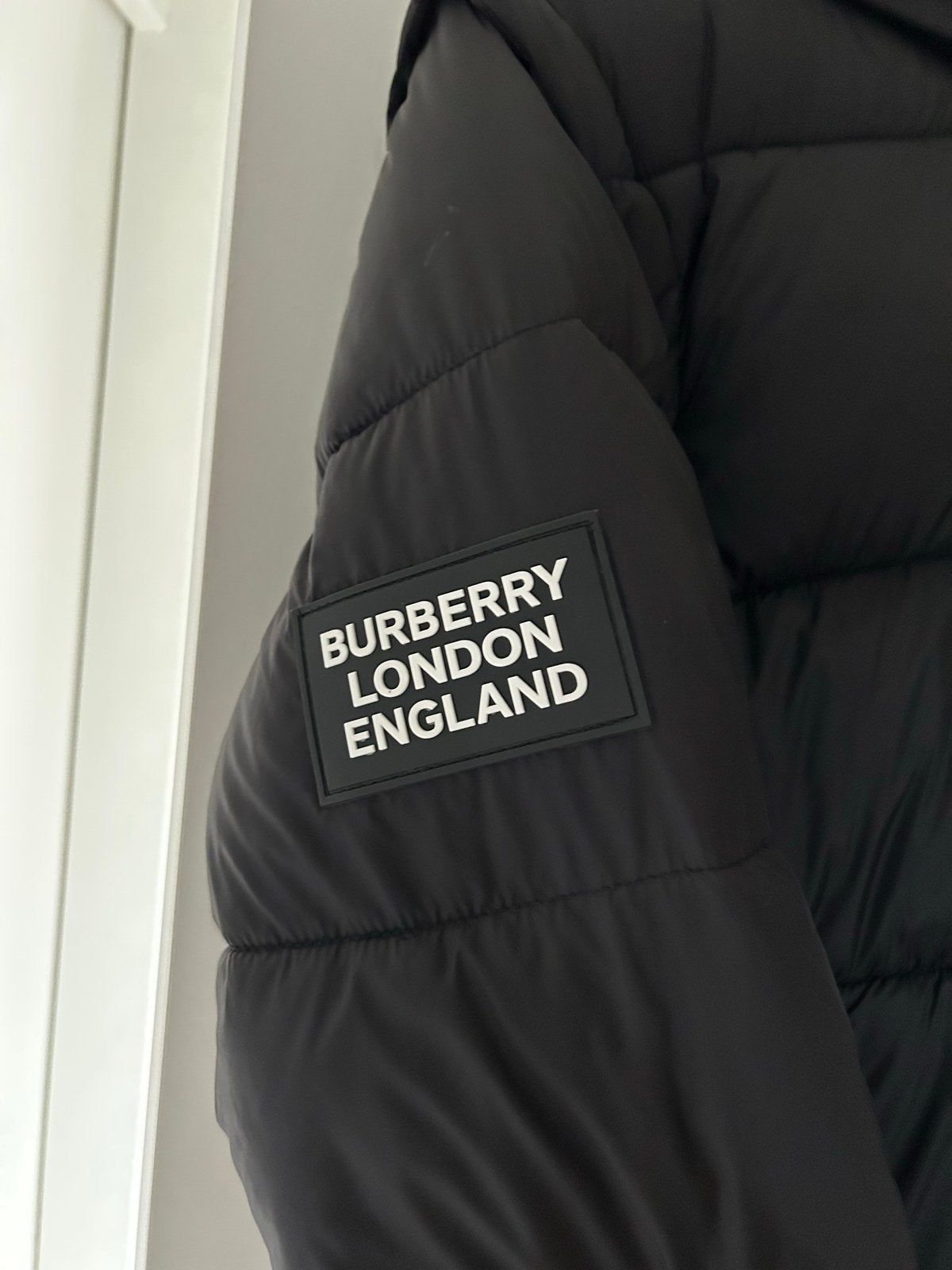 Burberry jas maat XL (valt als L), Ophalen of Verzenden, Nieuw, Maat 52/54 (L), Zwart
