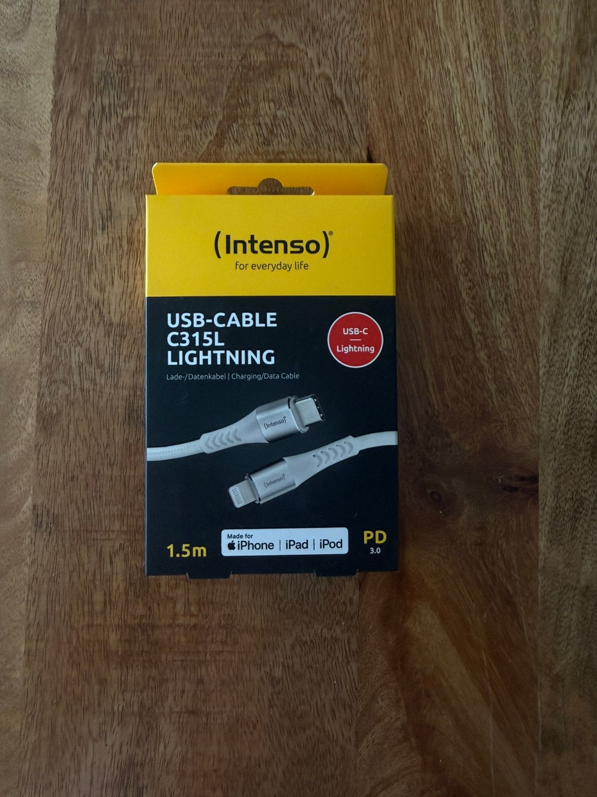 USB-CABLE C315L intenso, Ophalen of Verzenden, Nieuw