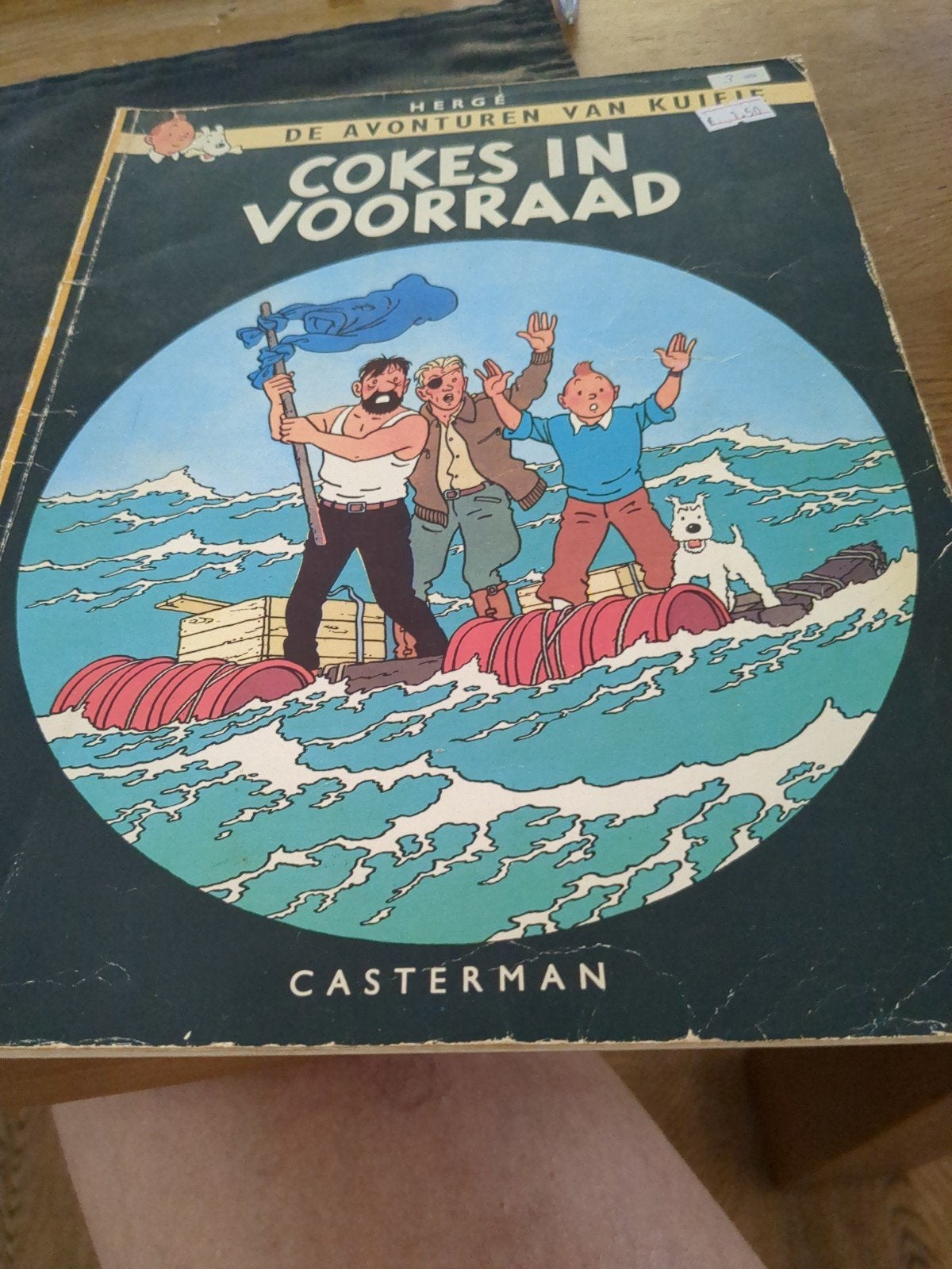 Kuifje: Cokes in Voorraad (Casterman, 1958), Boeken, Eén stripboek, Ophalen of Verzenden, Gelezen, Hergé