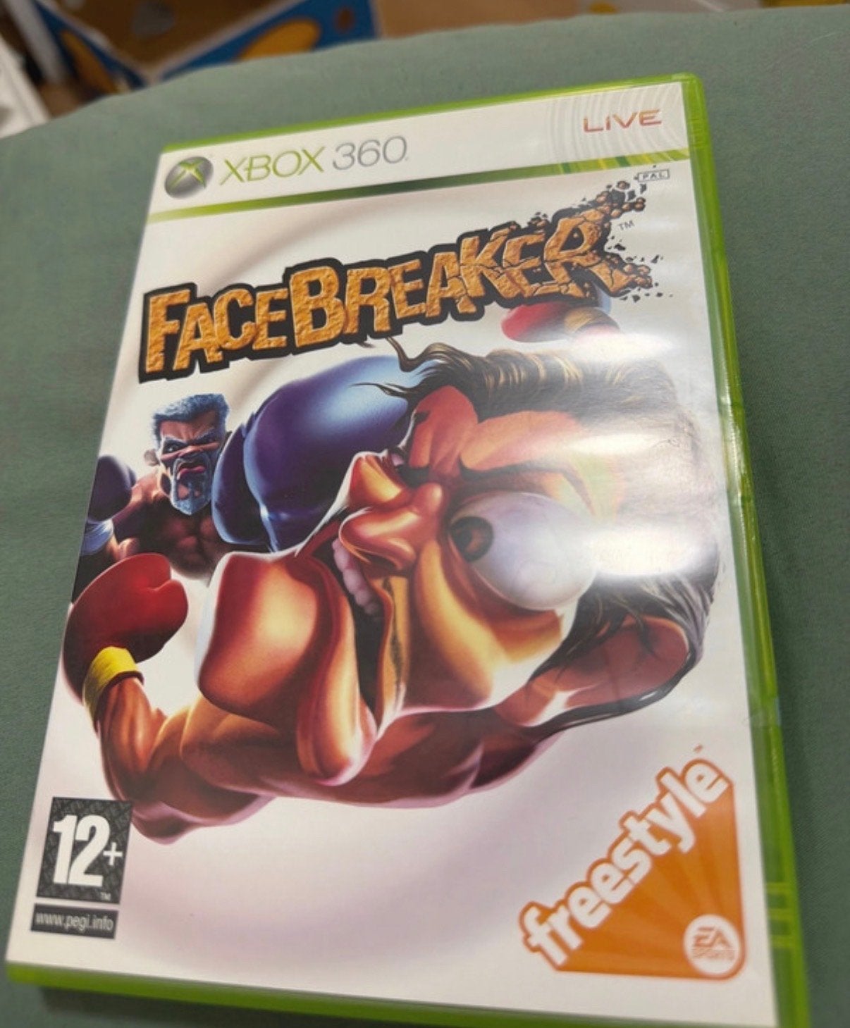 FaceBreaker Xbox 360 spel - Gebruikt, in goede staat, Spelcomputers en Games, Games | Xbox 360, Gebruikt, Vechten, 2 spelers, Eén computer