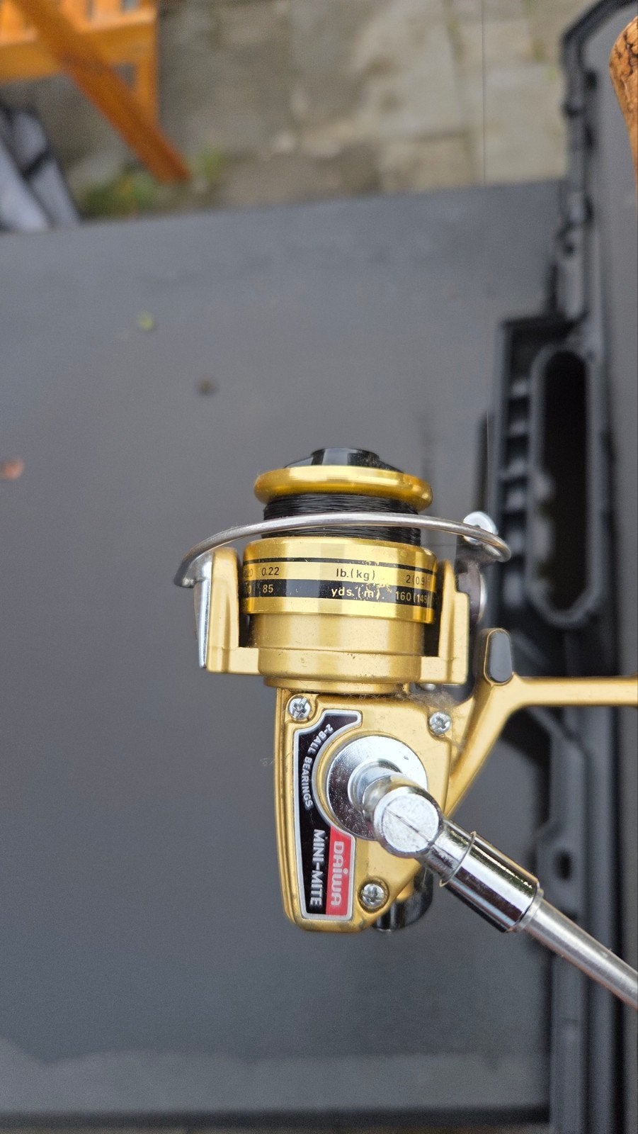 vintage daiwa mini-mite molen, Watersport en Boten, Ophalen of Verzenden, Nieuw, Overige typen