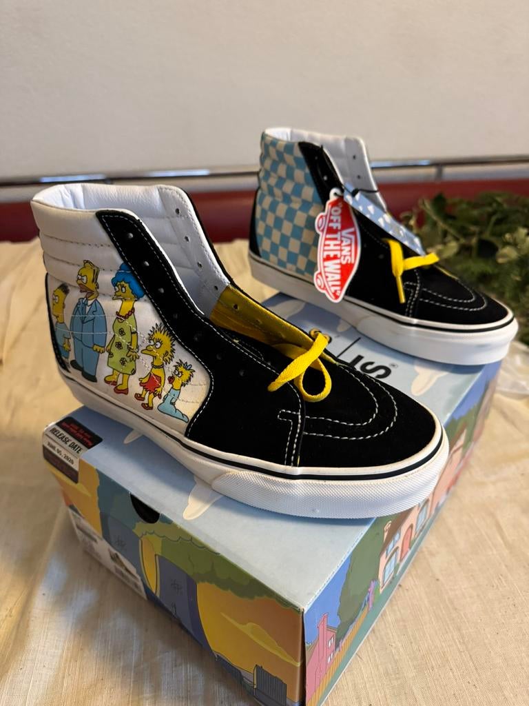 Vans Sk8-Hi,The Simpsons,40,Sneakers,vintage 60s,70s,80s, Overige kleuren, Nieuw, Ophalen of Verzenden, Sneakers of Gympen
