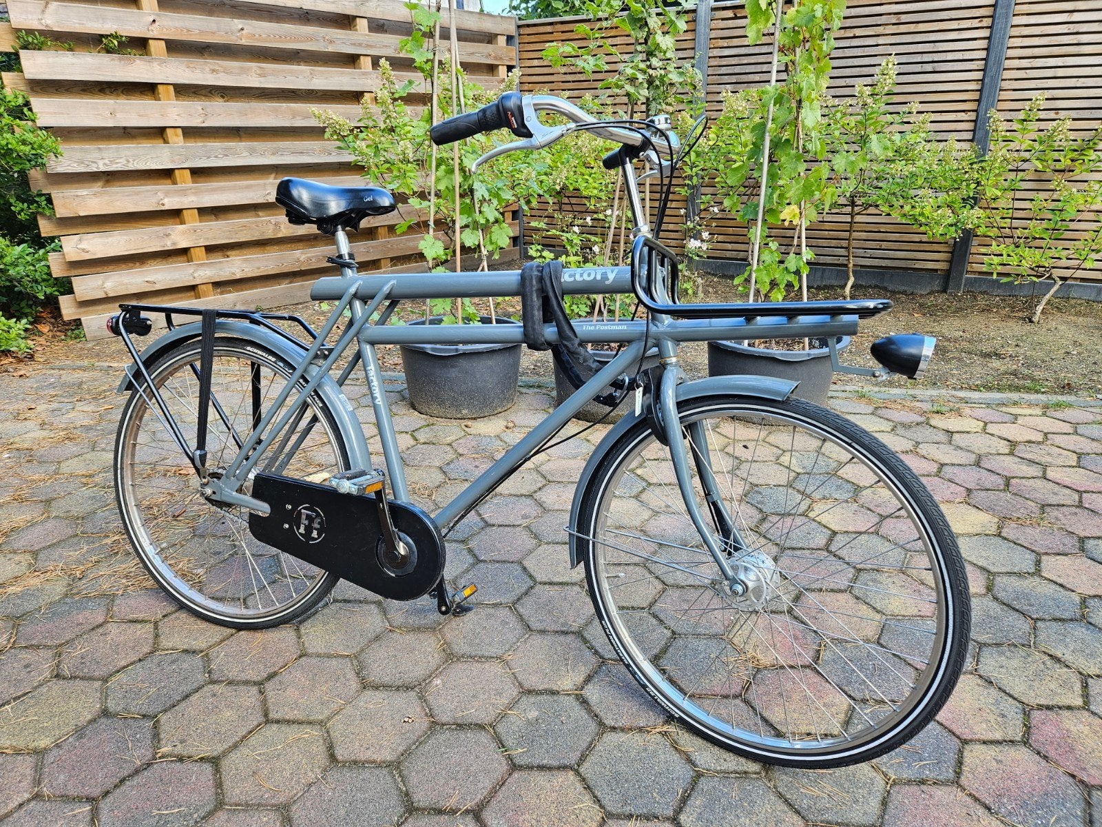 Unieke Tactory herenfiets 64 cm – 7 versnellingen – custom, Fietsen en Brommers, Gebruikt, Versnellingen, 61 tot 65 cm, Trommelrem