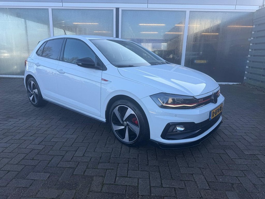 Volkswagen Polo 2.0 TSI GTI Virtual / Carplay / Acc / Clima, Auto's, Gebruikt, 4 cilinders, 1984 cc, Wit