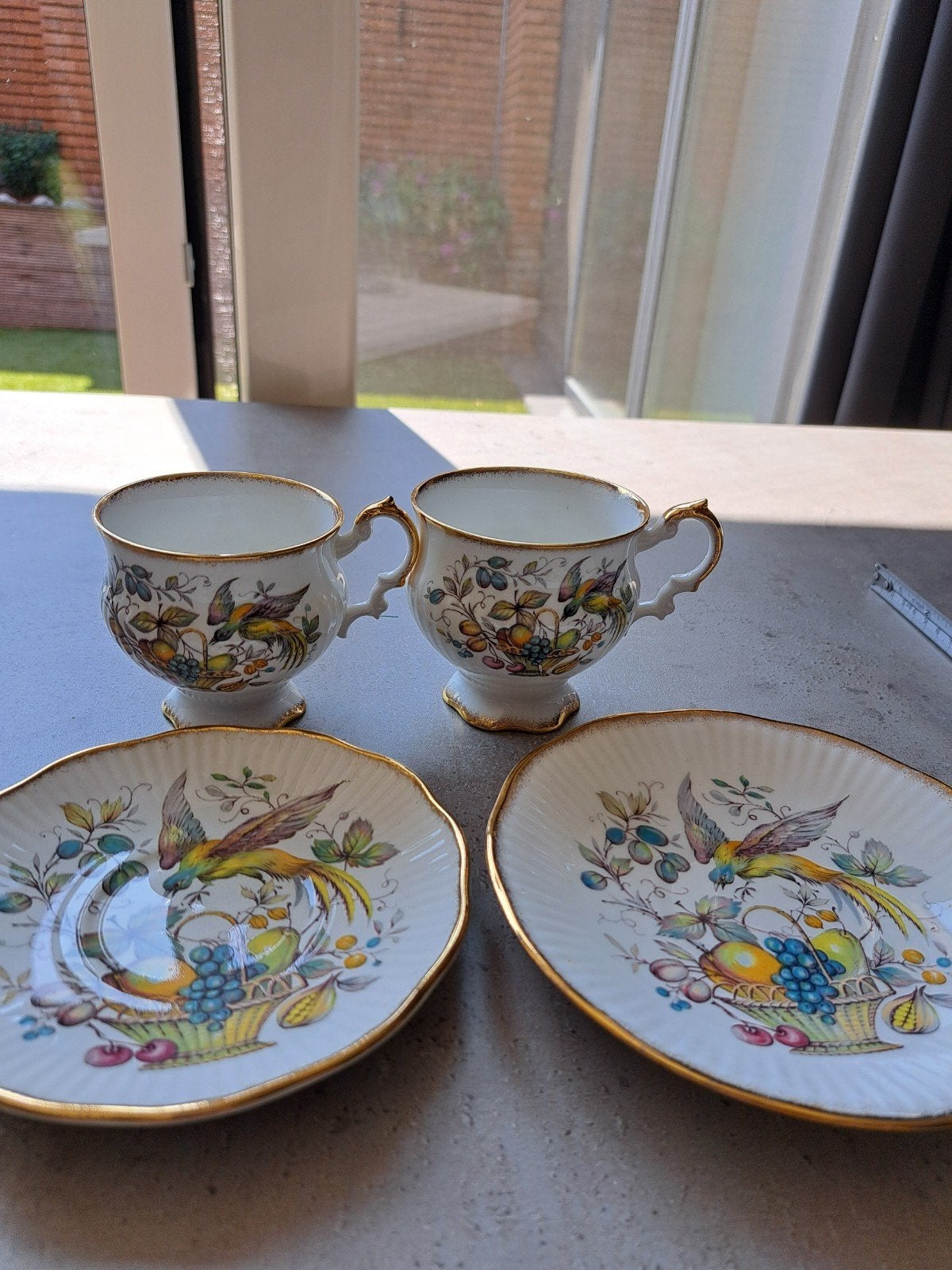 Elizabethan Fine Bone China Kopjes en Schotels - 2 sets, Ophalen