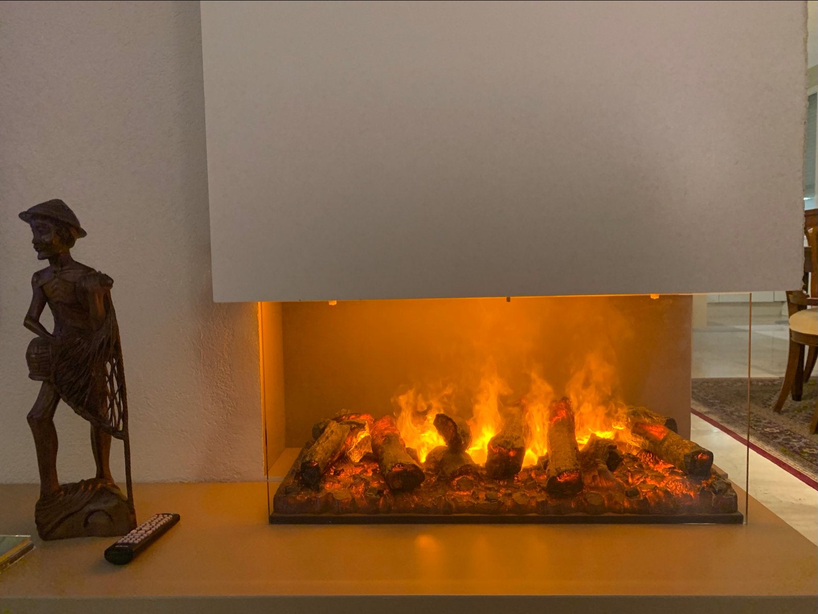 Dimplex CAS500R Elektrische Inbouwhaard, Ophalen, Zo goed als nieuw, Inbouwhaard, Elektrische haard