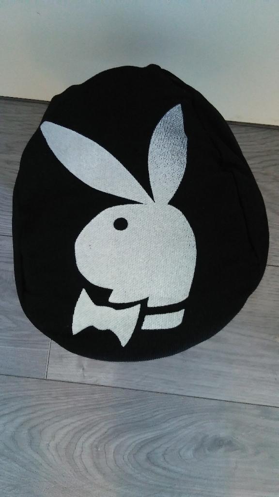 Playboy bunny konijn vintage rare logo muts cap pet, Ophalen of Verzenden, Gebruikt, Kleding