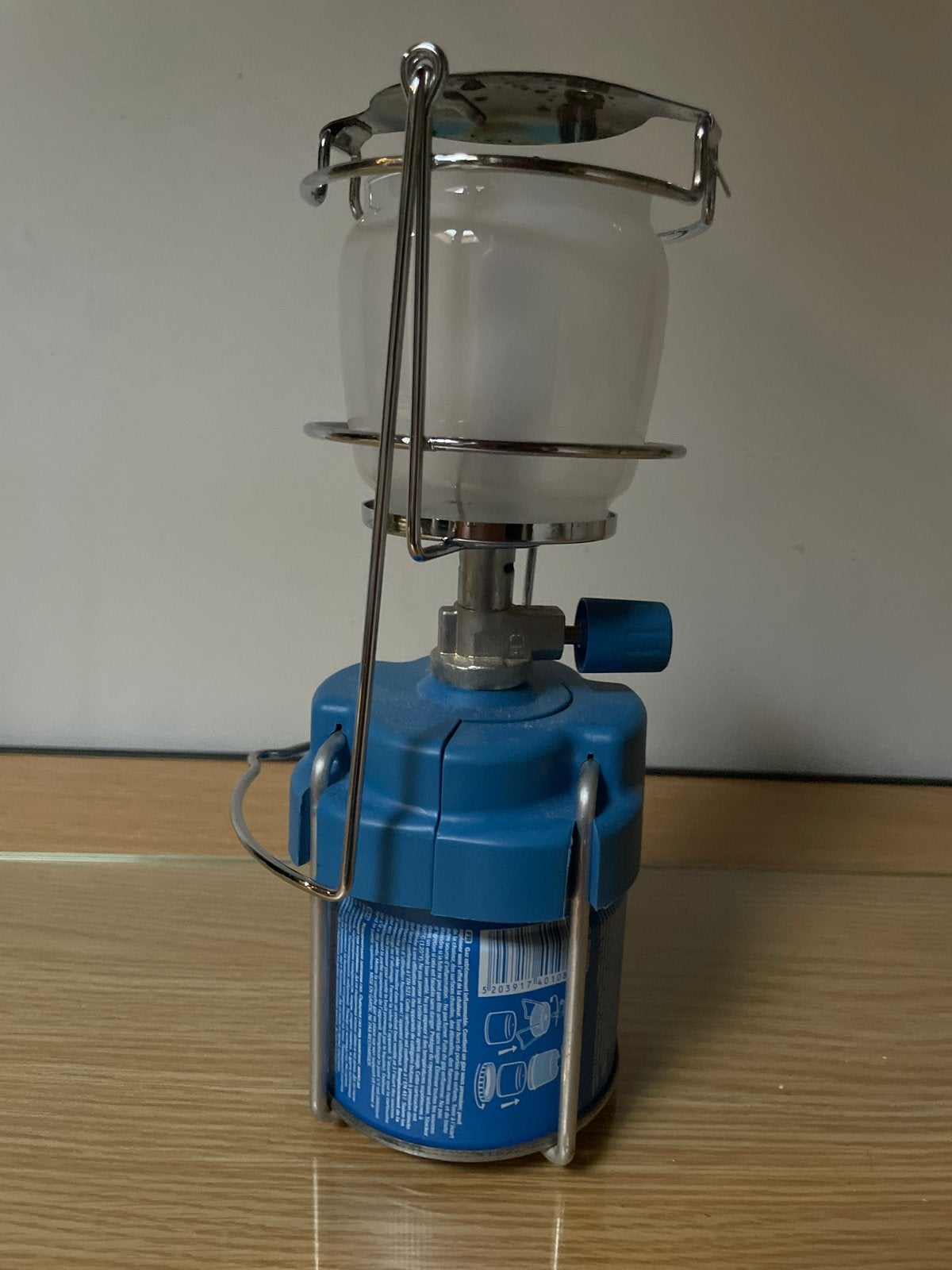 Campingaz Lumogaz Plus C206 gaslamp - Ideaal voor kamperen, Caravans en Kamperen, Ophalen of Verzenden, Gebruikt