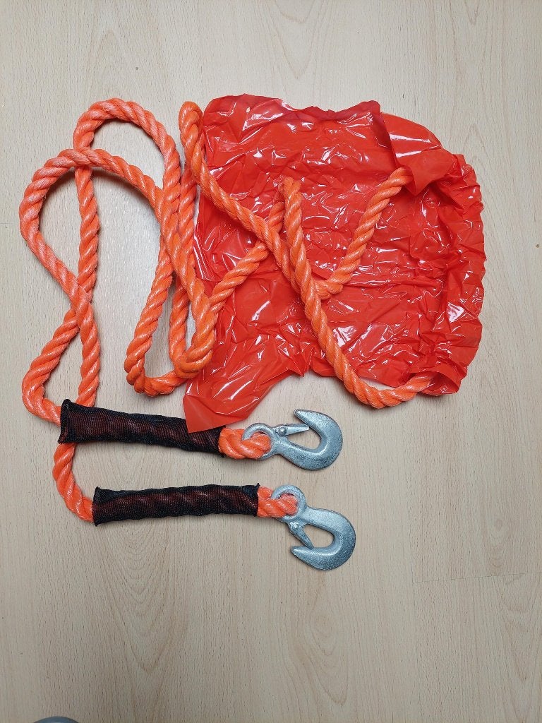 Nieuw en solide sleepkabel 14mm met 2500 kg trekkracht, Ophalen of Verzenden, Nieuw
