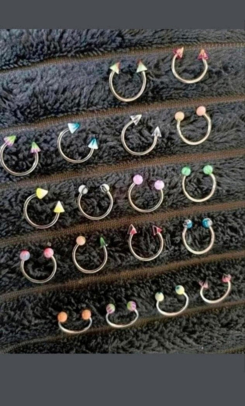 Neuspiercings verschillende, Verzenden, Nieuw, Staal, Navelpiercing