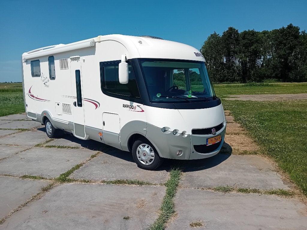 Rapido 9090DF Automaat kenteken 79-PNV-4, Caravans en Kamperen, Luifel, 7 tot 8 meter, Diesel, L-zit