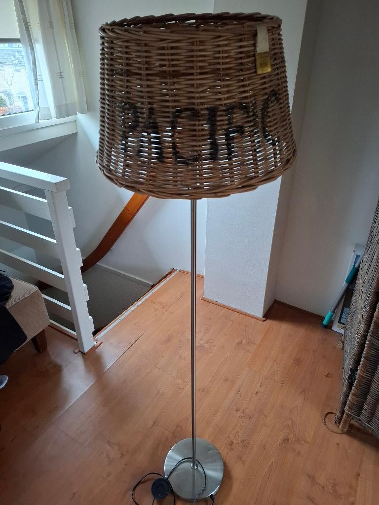 Grote lampenkap van Riviera Maison, Huis en Inrichting, Lampen | Lampenkappen, Ophalen, Gebruikt, Rechthoekig, Bruin