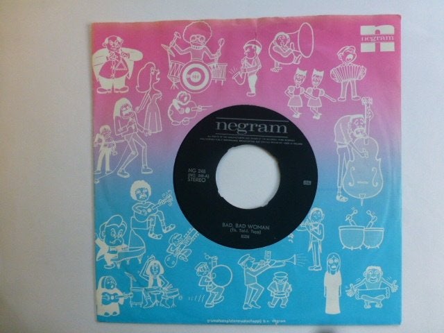 B.Z.N. Bad, bad woman. / Sir John., Ophalen of Verzenden, Gebruikt, 7 inch, Pop