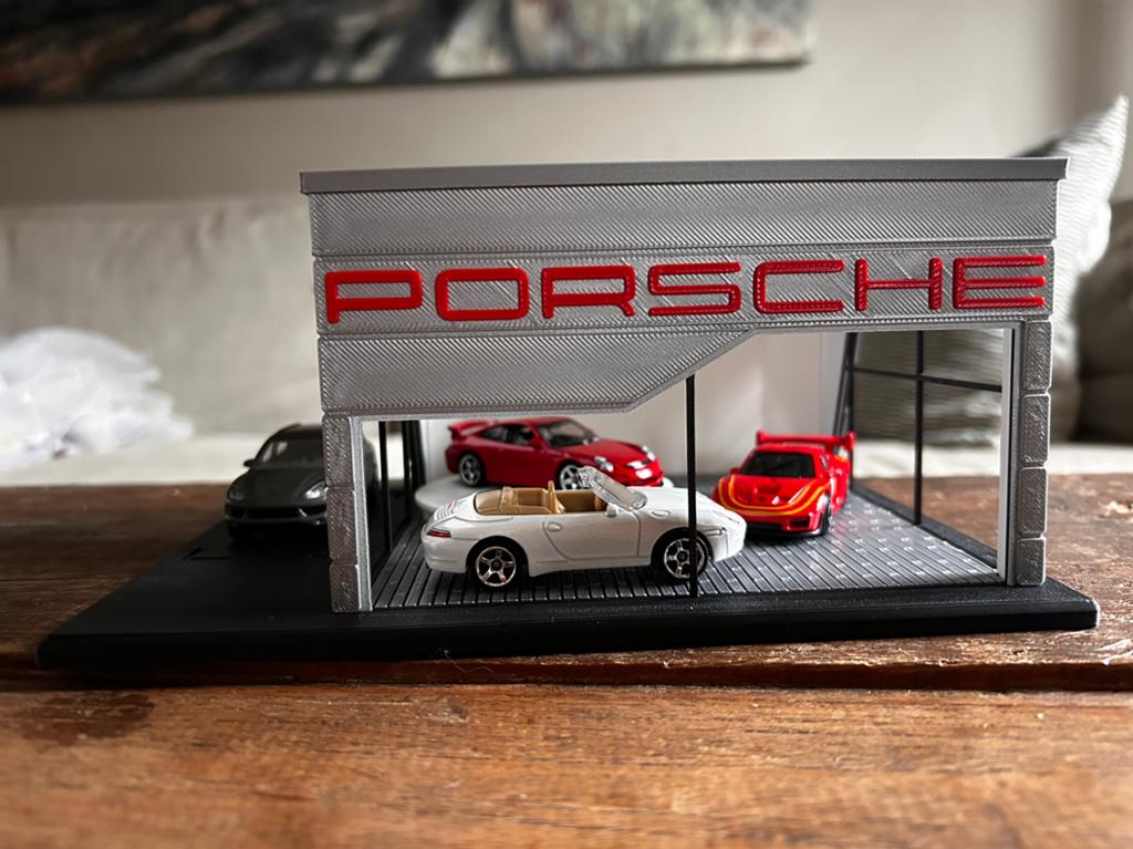 Porsche Showroom Diorama 1/64, Ophalen of Verzenden, Nieuw, Overige typen