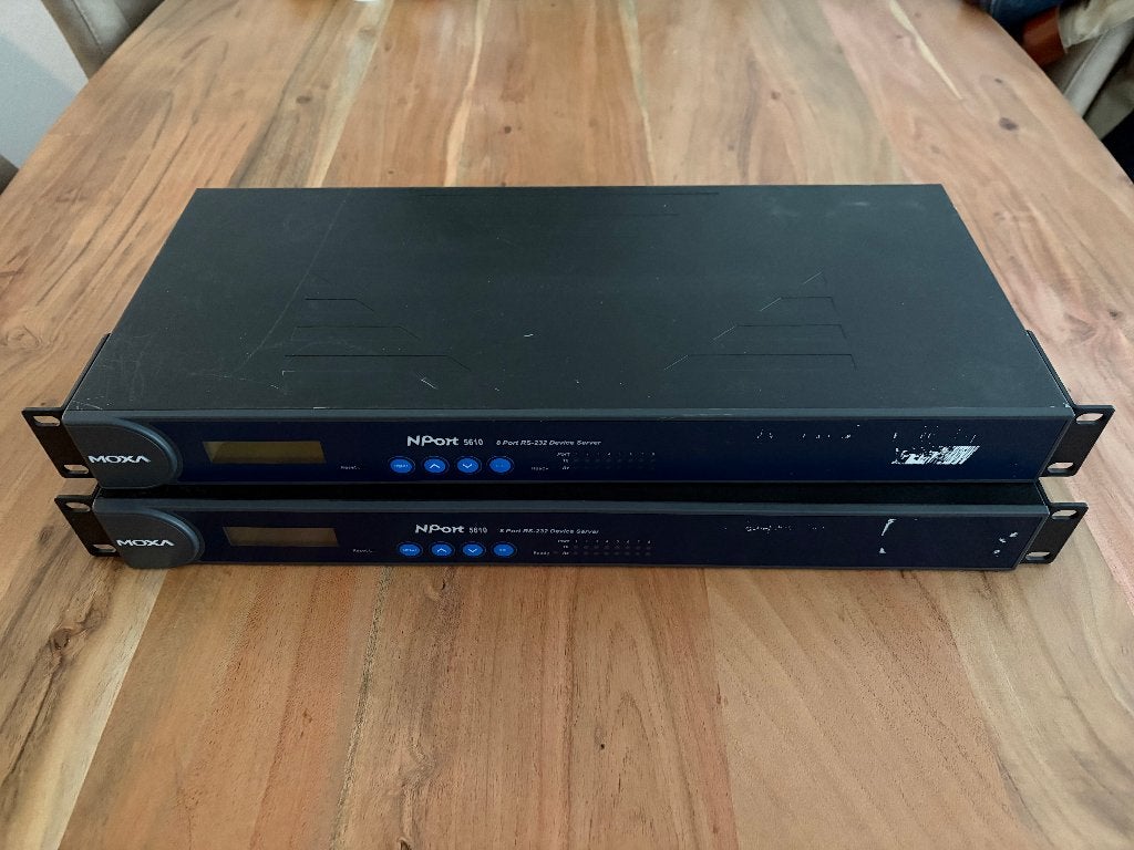 Moxa NPort 5610-8, Ophalen of Verzenden, Gebruikt