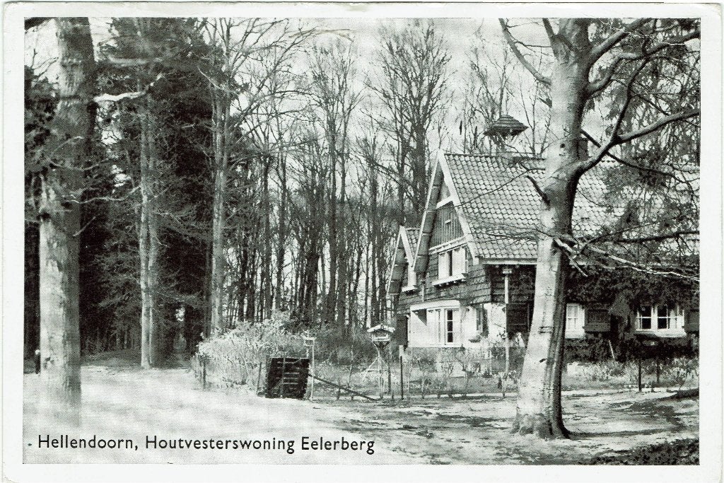 Hellendoorn – Houtvesterswoning Eelerberg., Ophalen of Verzenden, 1960 tot 1980, Gelopen, Overijssel