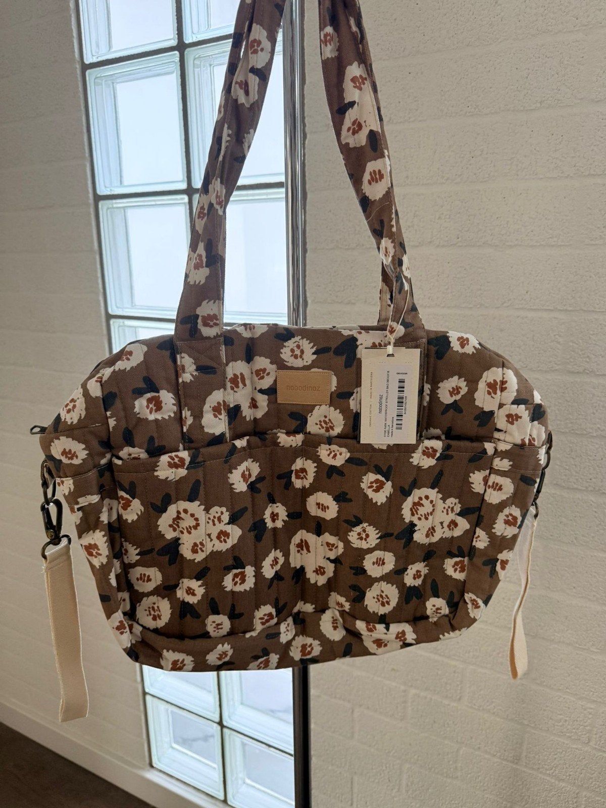 Nobodinoz Kinderwagen Tas - Camellia (38x33x16 cm), Ophalen of Verzenden, Nieuw, Schoudertas