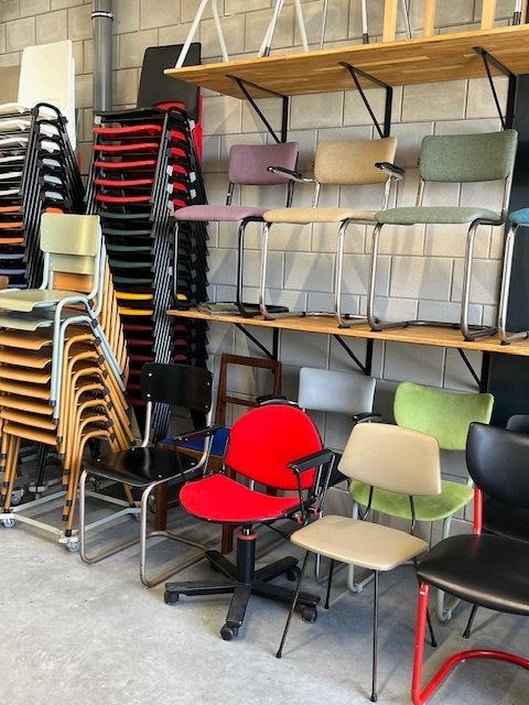 Vintage meubels furniture store meubelen stoelen Oostzaan, Gebruikt, ., Vintage, Ophalen of Verzenden