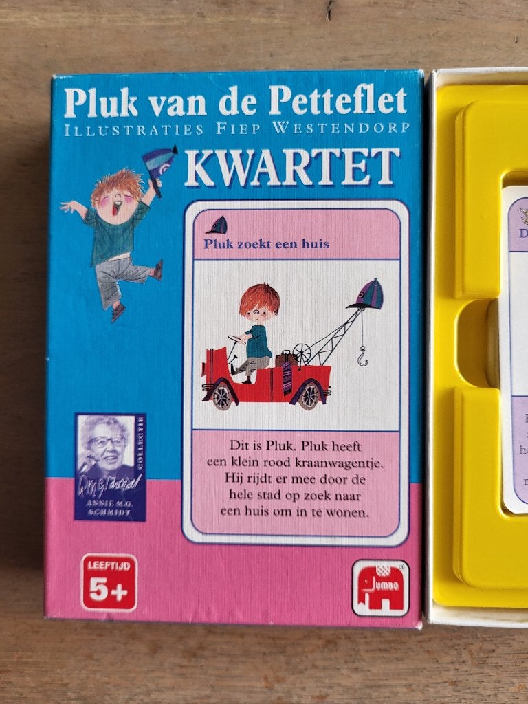 Pluk van de Petteflet Kwartet - Jumbo (5+), Vijf spelers of meer, Ophalen of Verzenden, Gebruikt, Jumbo