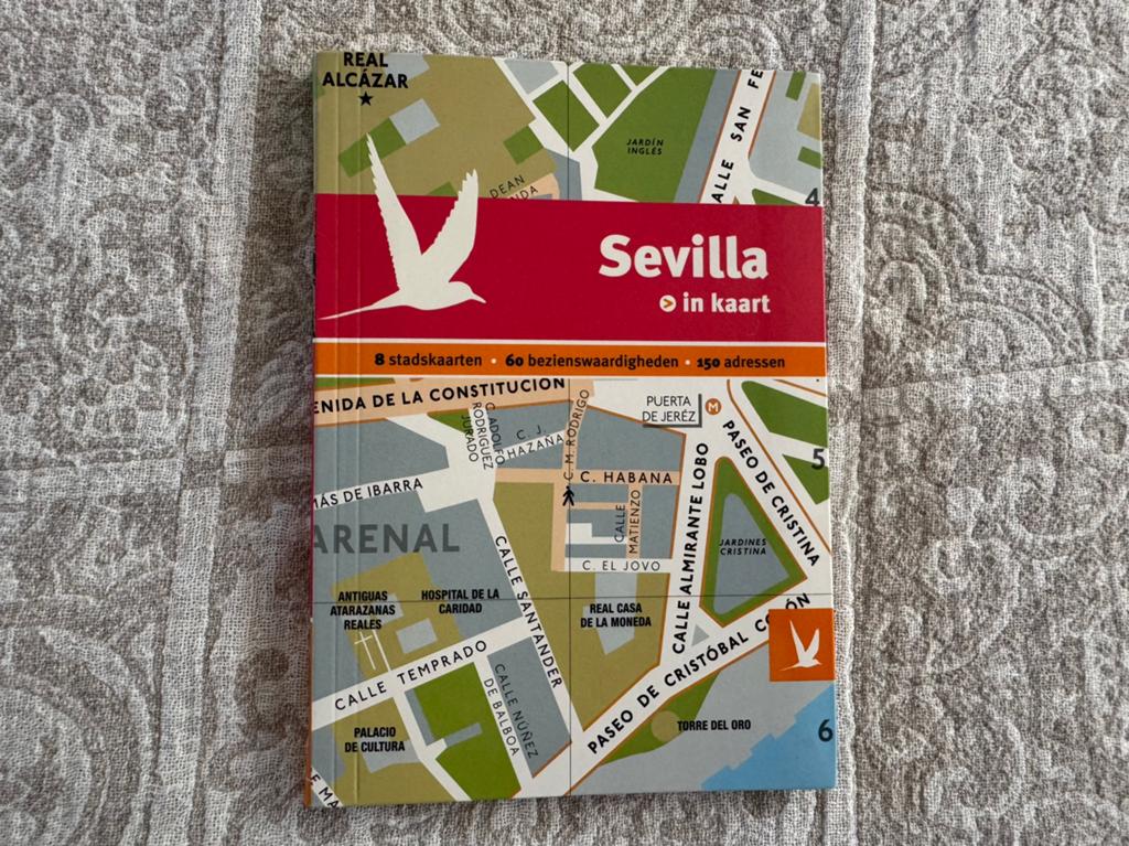 Sevilla in kaart, Capitool, Europa, Ophalen of Verzenden, Zo goed als nieuw