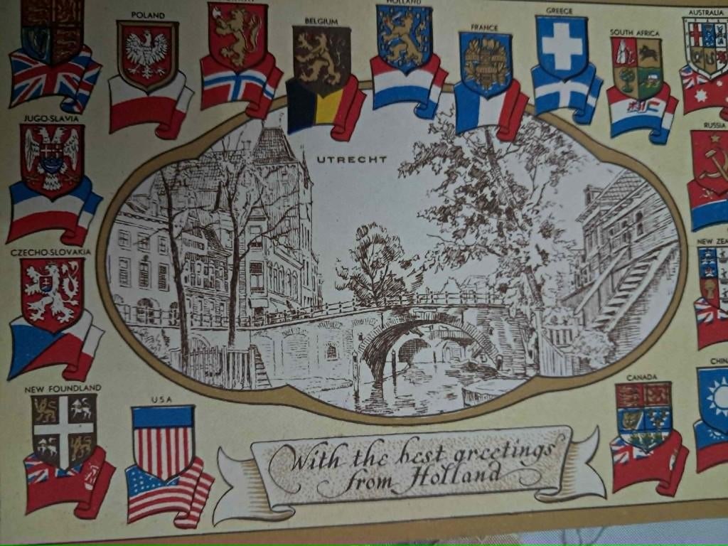 oude ansichtkaarten, Verzenden, 1920 tot 1940, Ongelopen